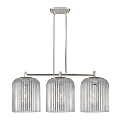 Downtown Urban Island Light Cast Brass