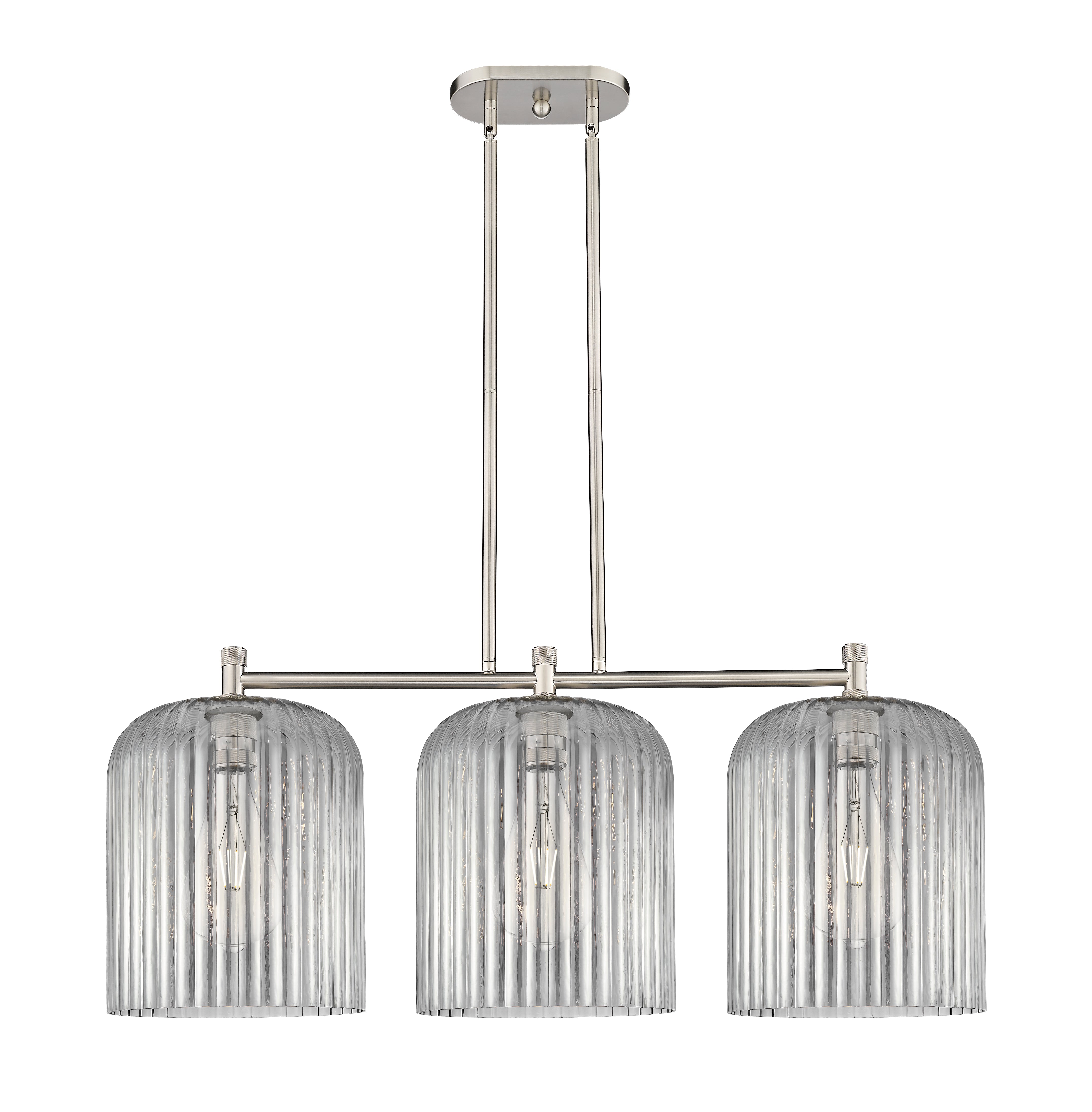 Downtown Urban Island Light Cast Brass