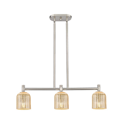 Downtown Urban Island Light Cast Brass