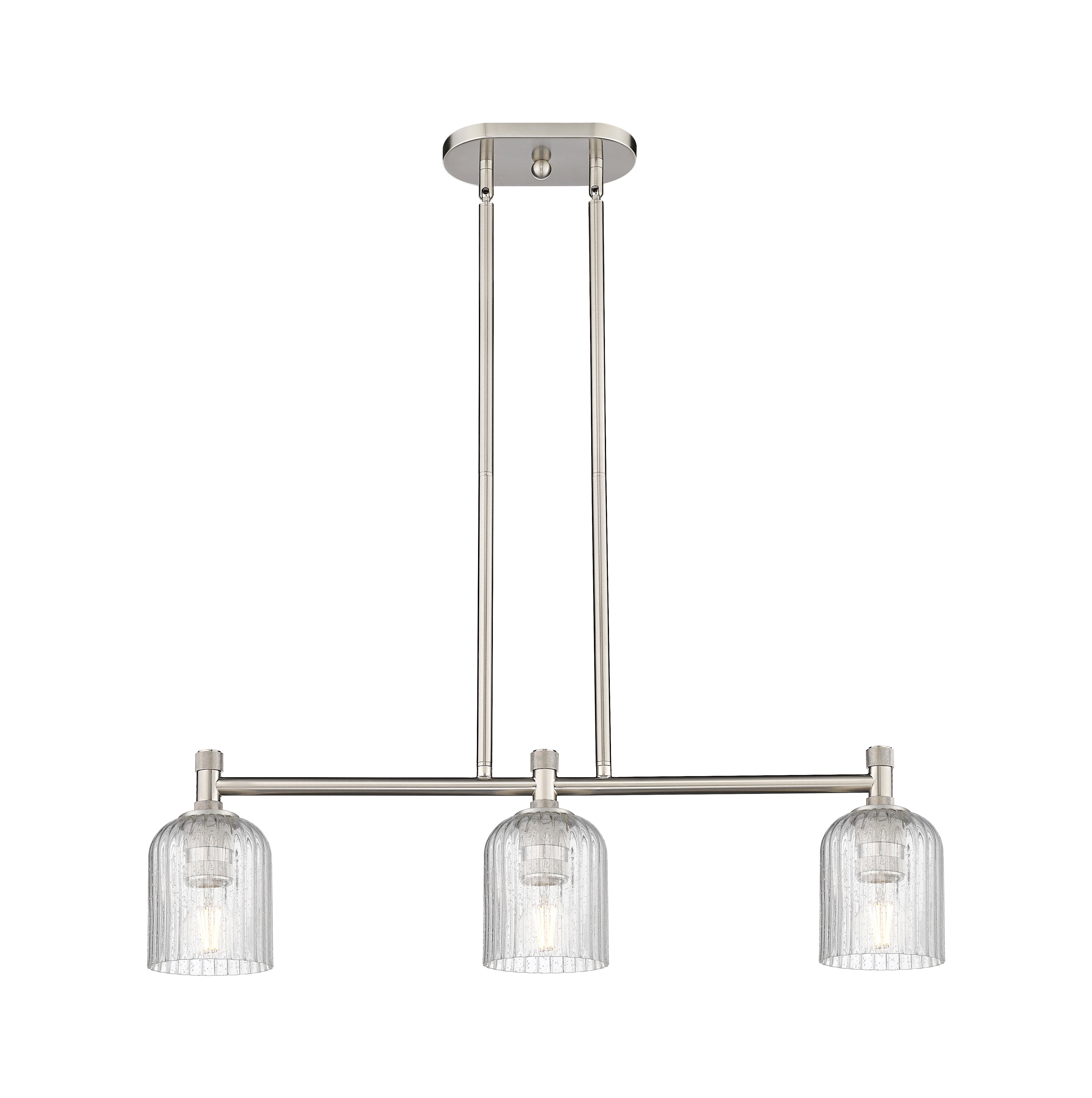 Downtown Urban Island Light Cast Brass