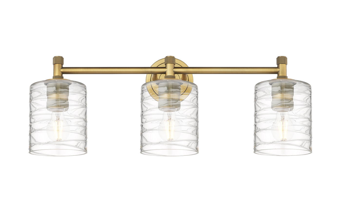 Downtown Urban Bath Vanity Light Cast Brass