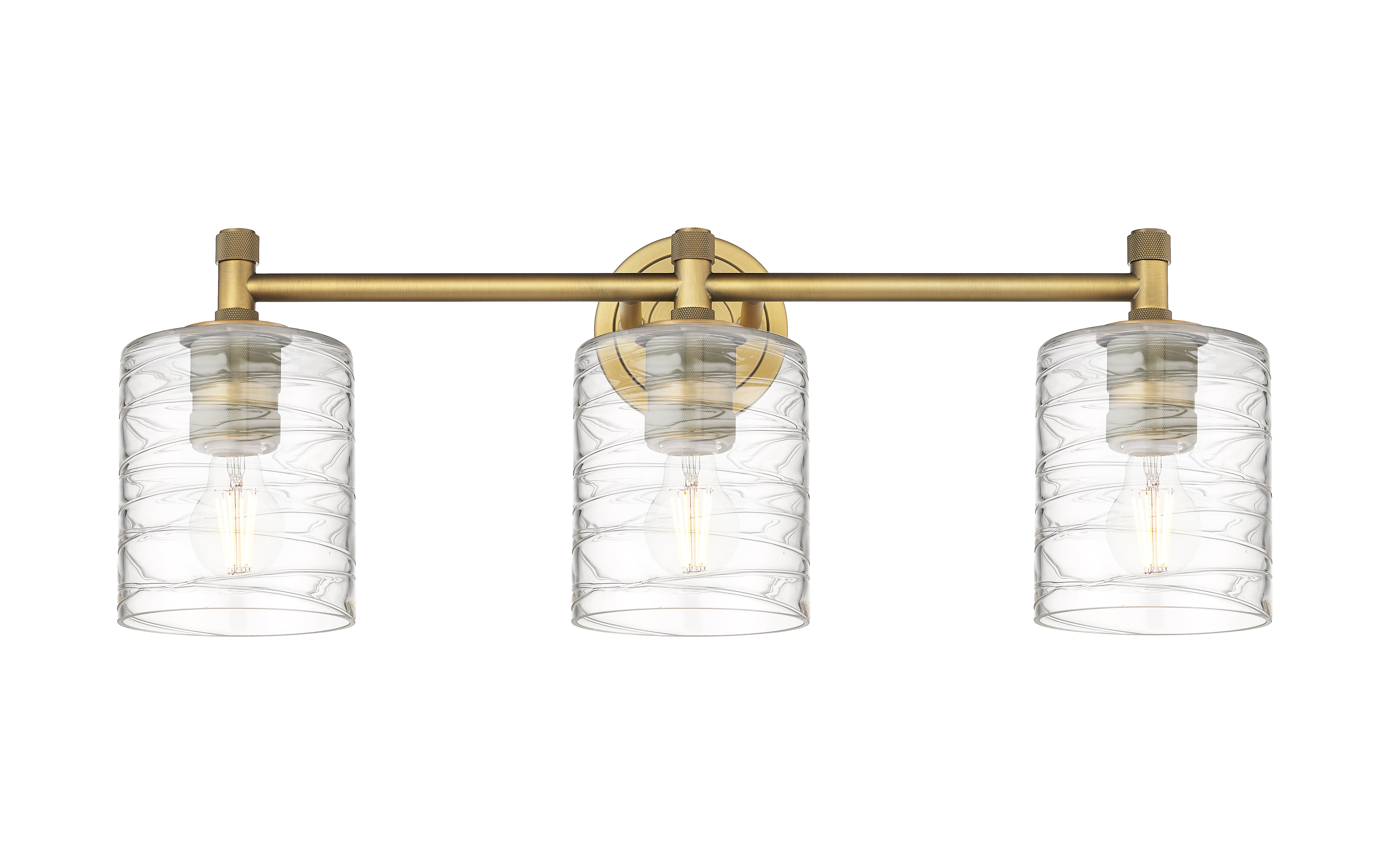 Downtown Urban Bath Vanity Light Cast Brass