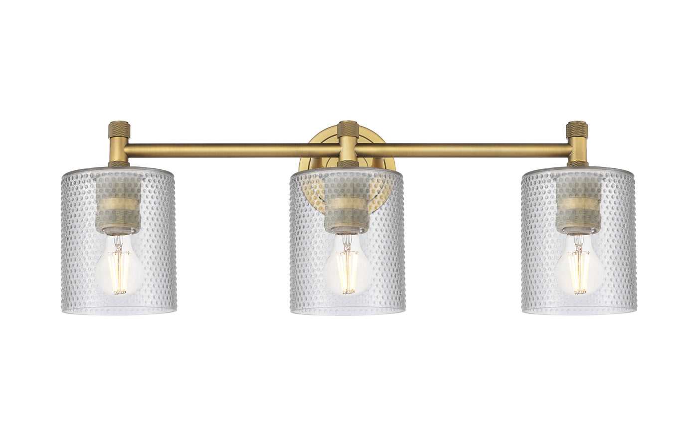 Downtown Urban Bath Vanity Light Cast Brass
