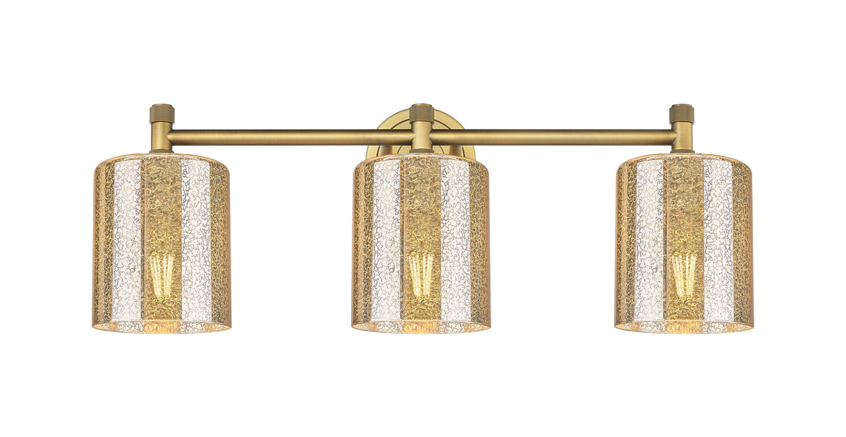 Cobbleskill 23-Inch 3-Light Bath Vanity Light 9.5-Inch High Dimmable