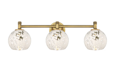 Downtown Urban Bath Vanity Light Brass Glass