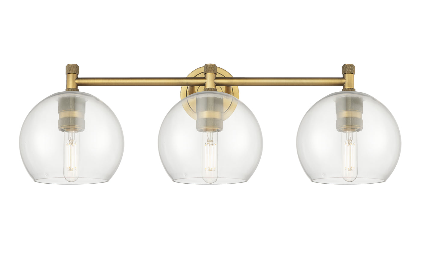 Downtown Urban Bath Vanity Light Steel Cast