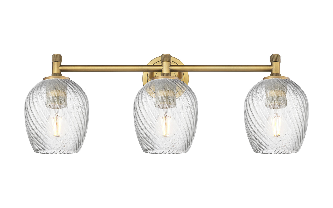 Downtown Urban Vanity Light Cast Brass