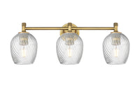 Downtown Urban Vanity Light Cast Brass