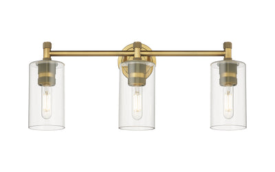 Downtown Urban Bath Vanity Light Cast Brass