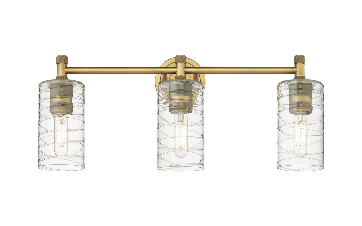 Downtown Urban Bath Vanity Light Cast Brass