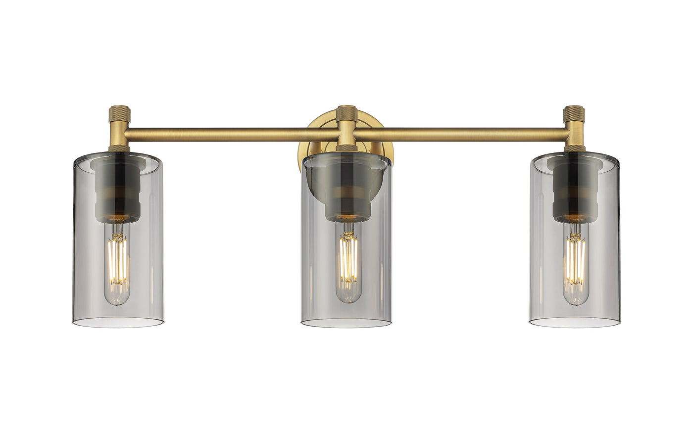 Downtown Urban Bath Vanity Light Cast Brass
