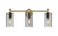 Downtown Urban Bath Vanity Light Cast Brass