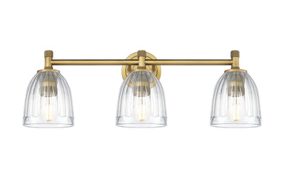 Downtown Urban Bath Vanity Light Cast Brass