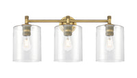 Downtown Urban Bath Vanity Light Cast Brass