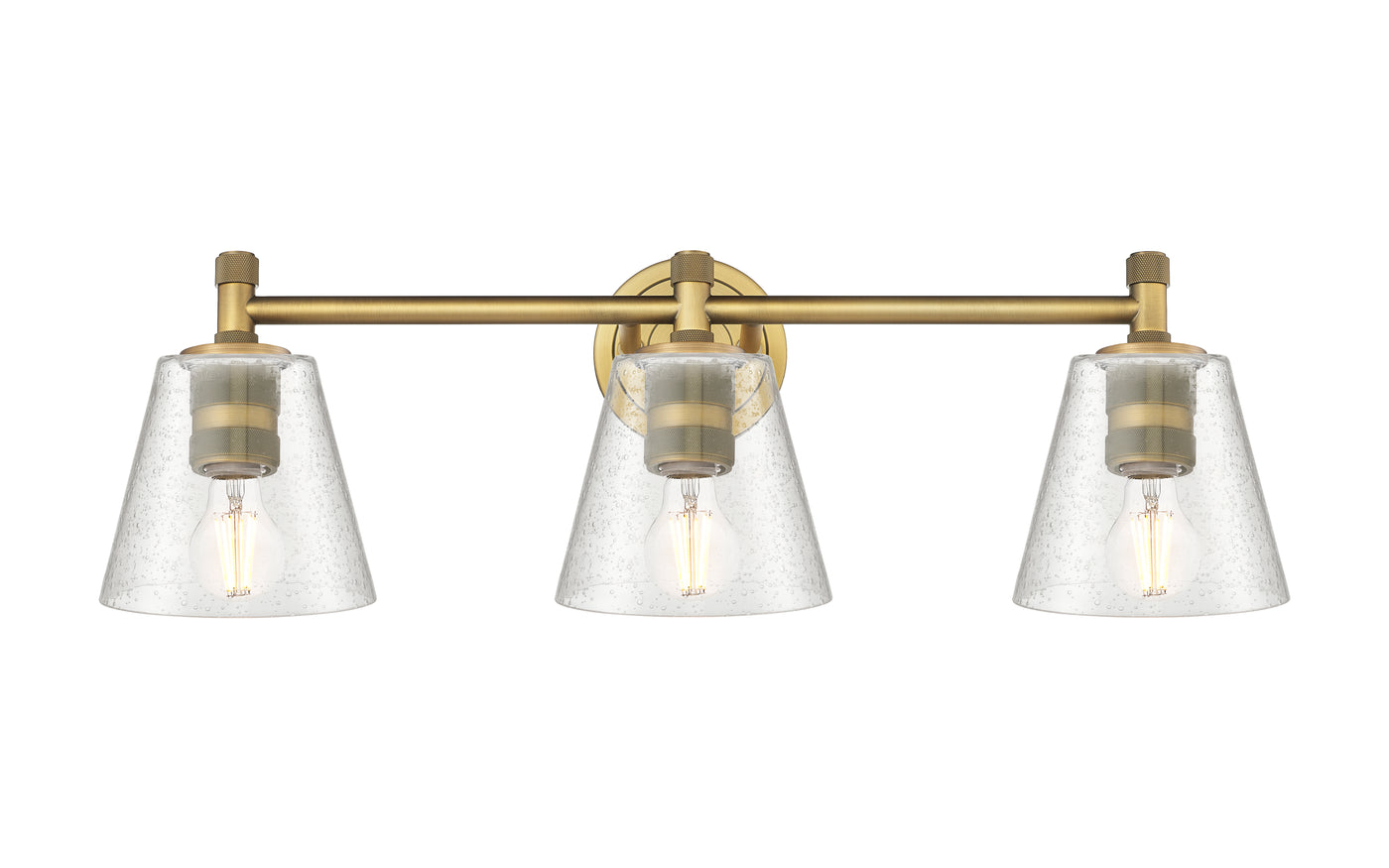 Downtown Urban Bath Vanity Light Brass Steel