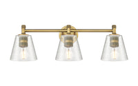 Downtown Urban Bath Vanity Light Brass Steel