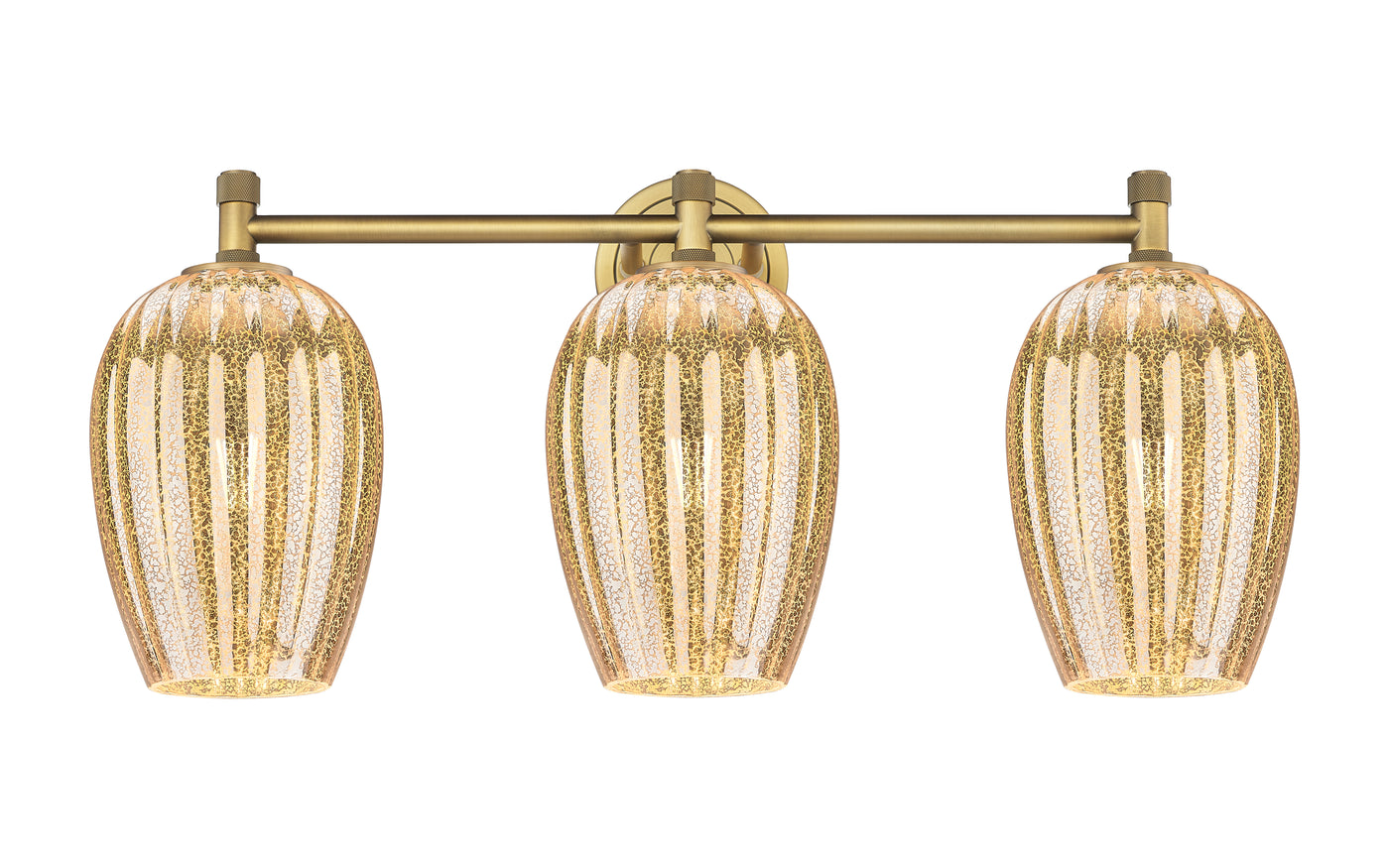 Downtown Urban Bath Vanity Light Cast Brass
