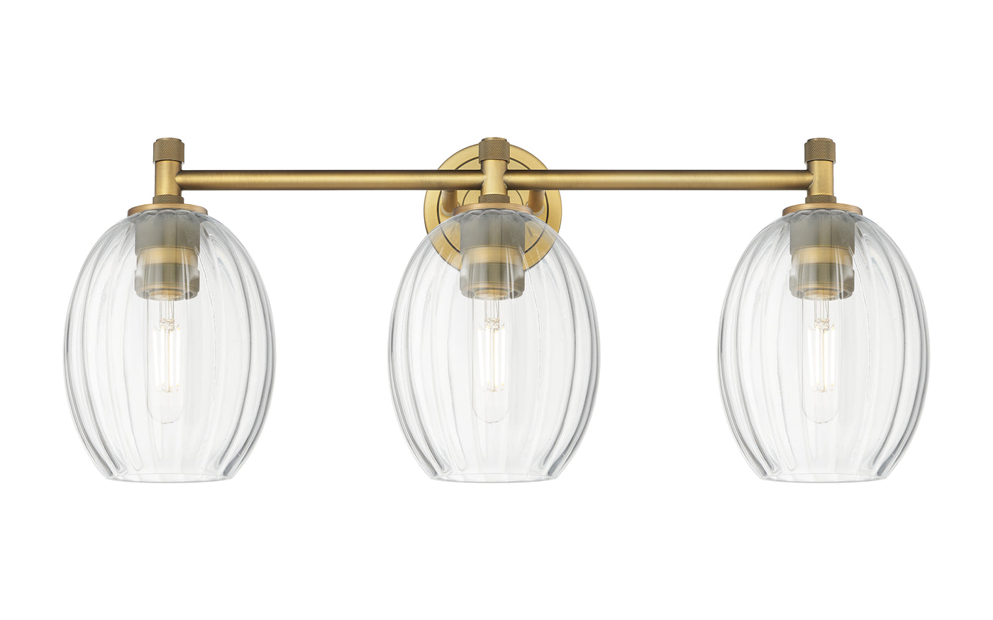 Downtown Urban Bath Vanity Light Cast Brass