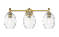 Downtown Urban Bath Vanity Light Cast Brass