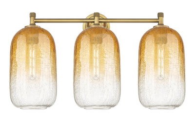 Downtown Urban Bath Vanity Light Cast Brass