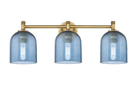 Downtown Urban Bath Vanity Light Cast Brass