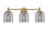 Downtown Urban Bath Vanity Light Cast Brass