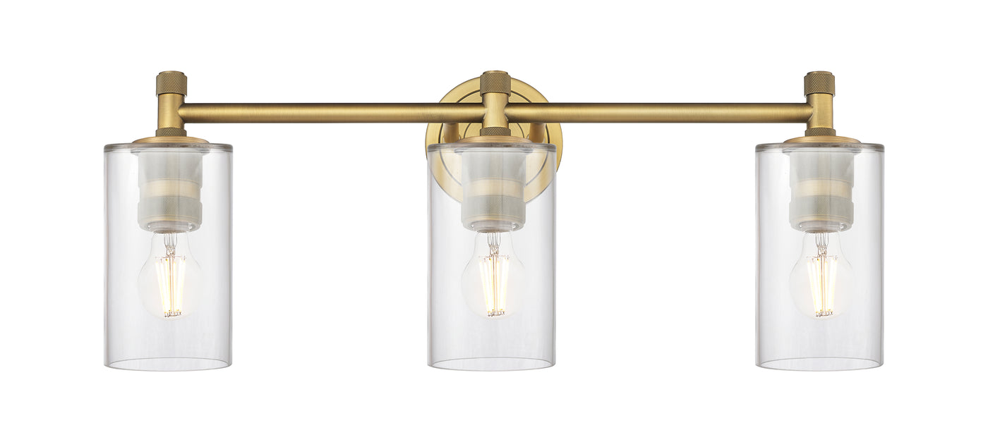 Downtown Urban Bath Vanity Light Cast Brass