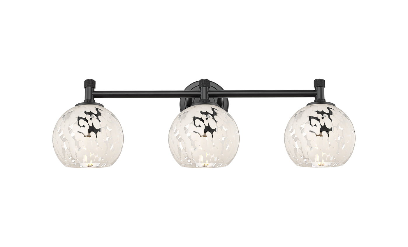 Downtown Urban Bath Vanity Light Brass Glass