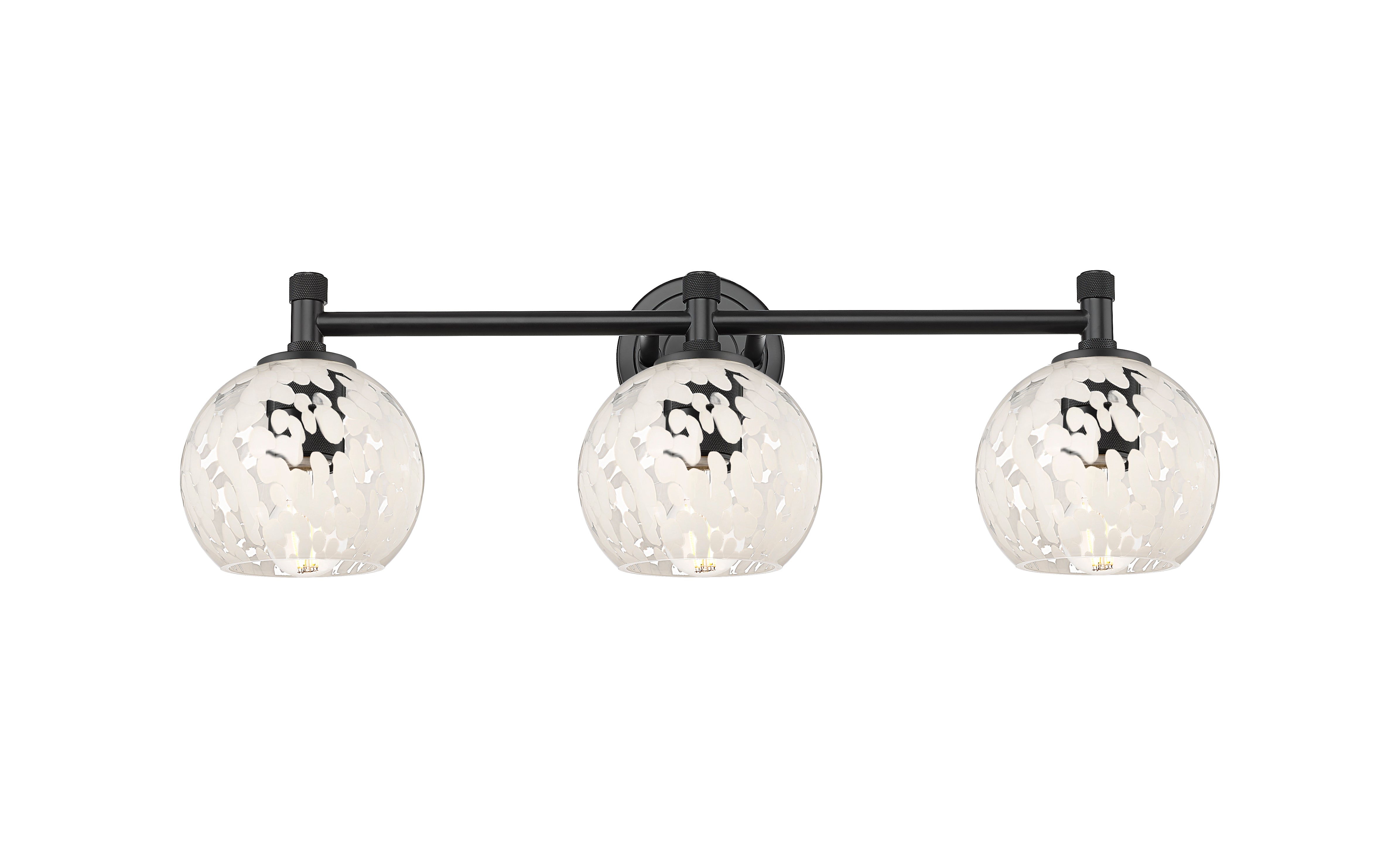 Downtown Urban Bath Vanity Light Brass Glass