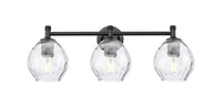 Downtown Urban Bath Vanity Light Brass Glass