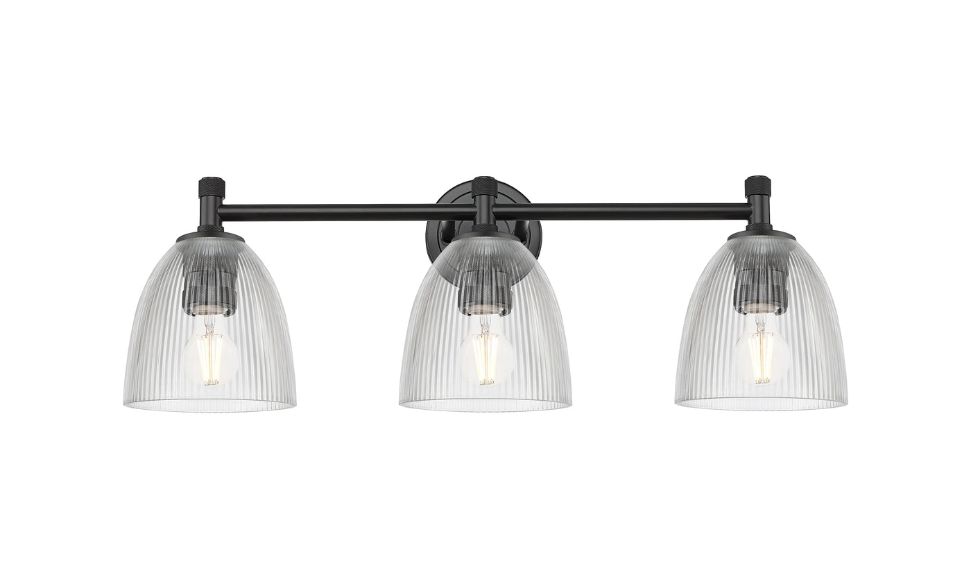 Downtown Urban Bath Vanity Light 24 Inch Brass