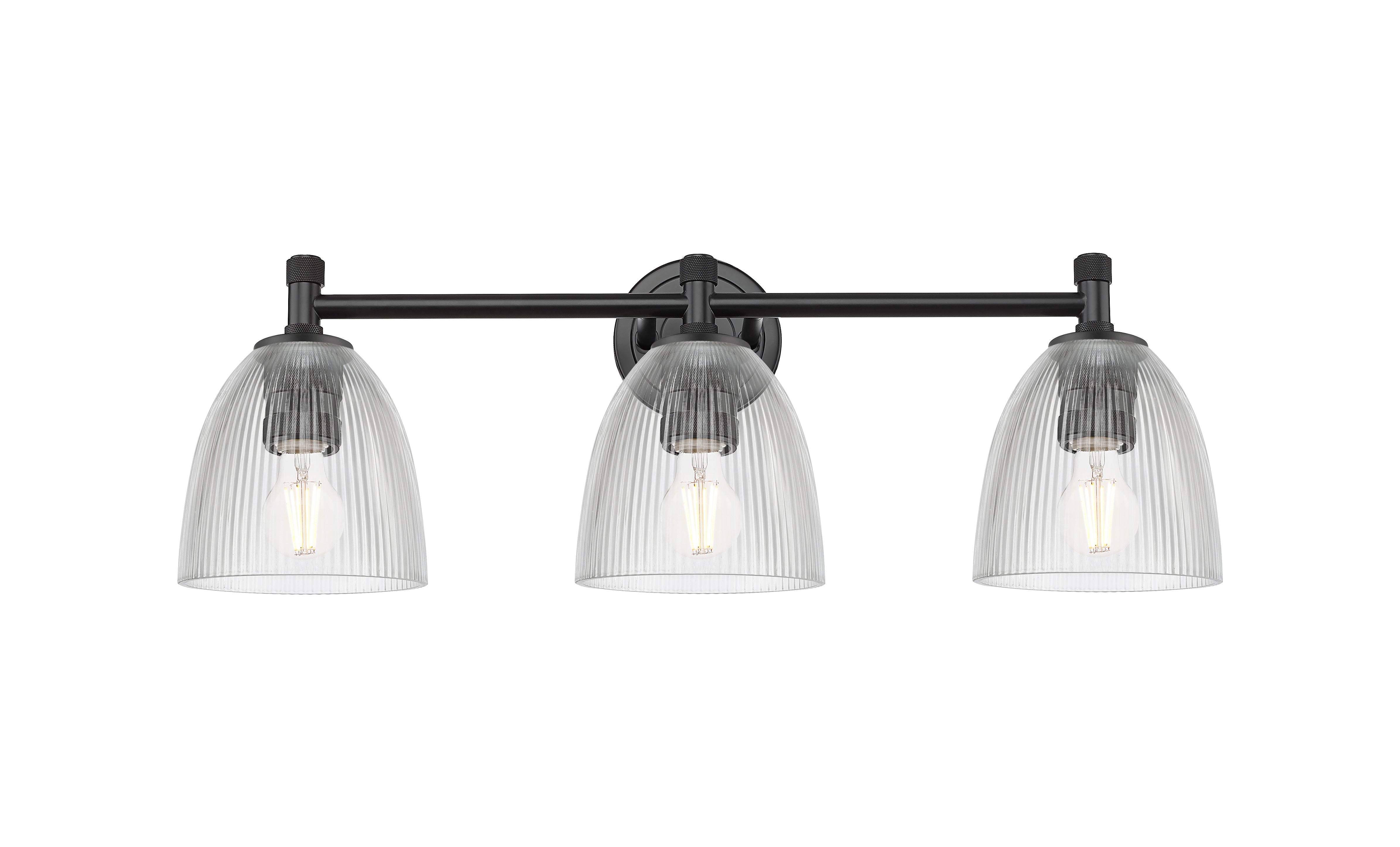 Downtown Urban Bath Vanity Light 24 Inch Brass