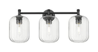 Downtown Urban Bath Vanity Light Steel Brass
