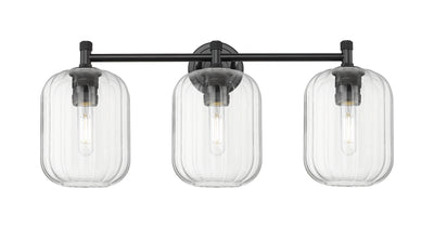 Downtown Urban Bath Vanity Light Steel Brass