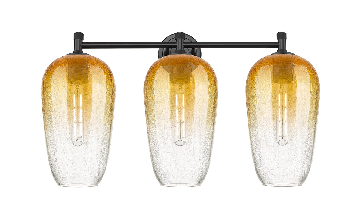 Brookhaven Flute 25-Inch 3-Light Bath Vanity Light 15.5-Inch High