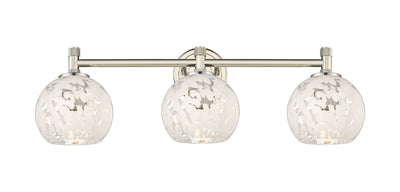 Downtown Urban Bath Vanity Light Brass Glass