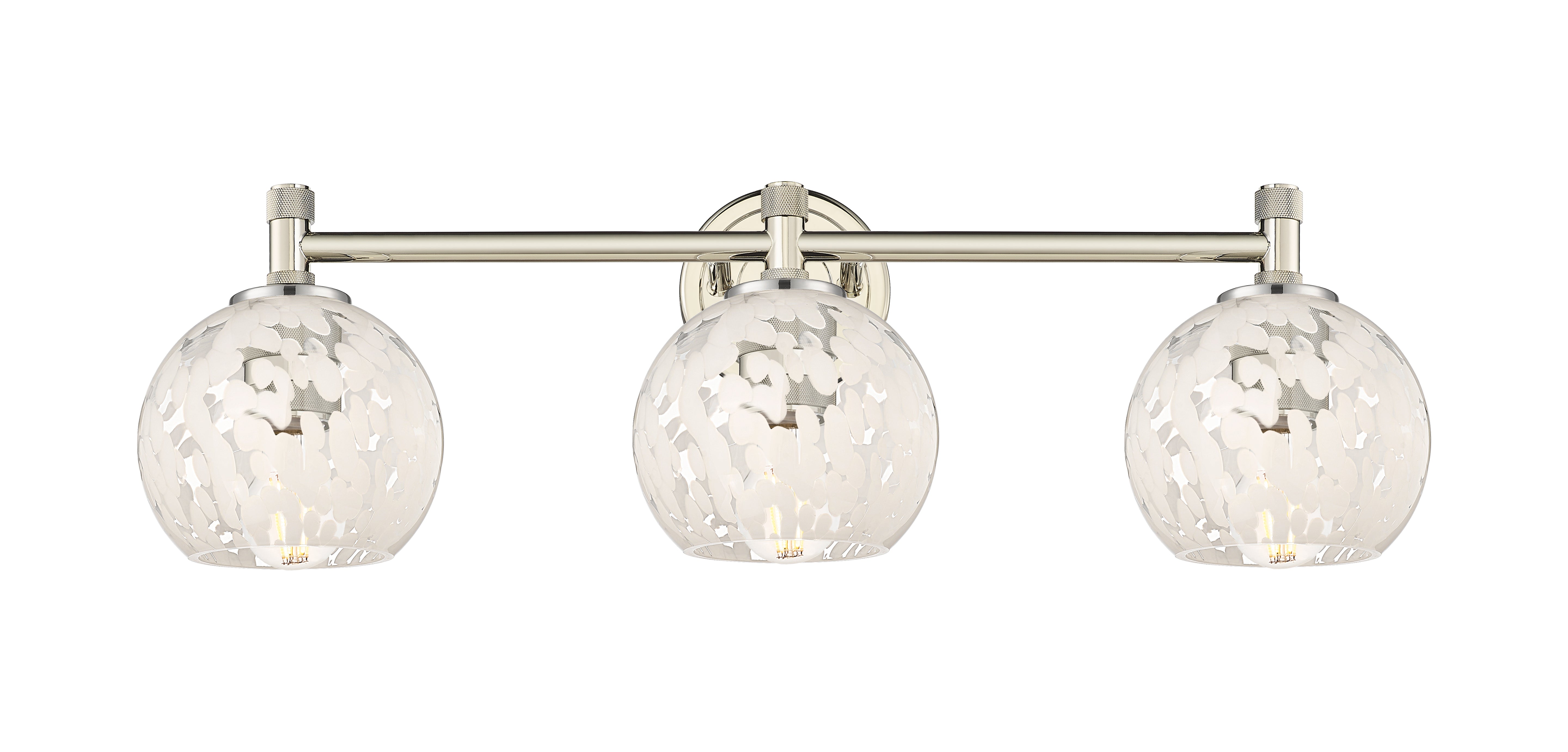 Downtown Urban Bath Vanity Light Brass Glass
