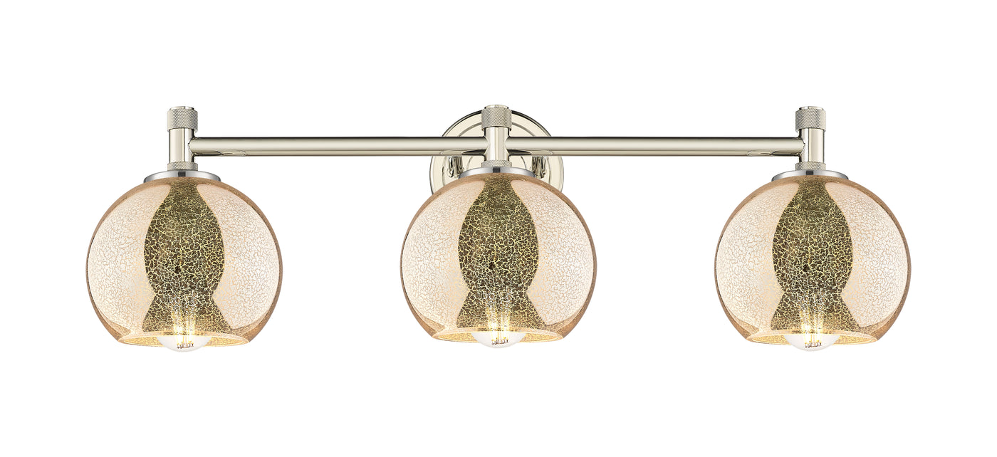 Downtown Urban Bath Vanity Light Steel Cast