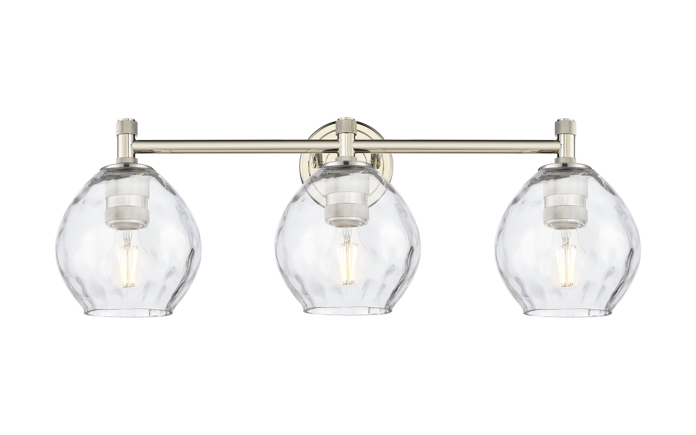 Downtown Urban Bath Vanity Light Brass Glass