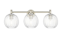 Downtown Urban Bath Vanity Light Glass Brass