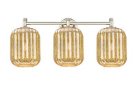 Downtown Urban Bath Vanity Light Steel Brass