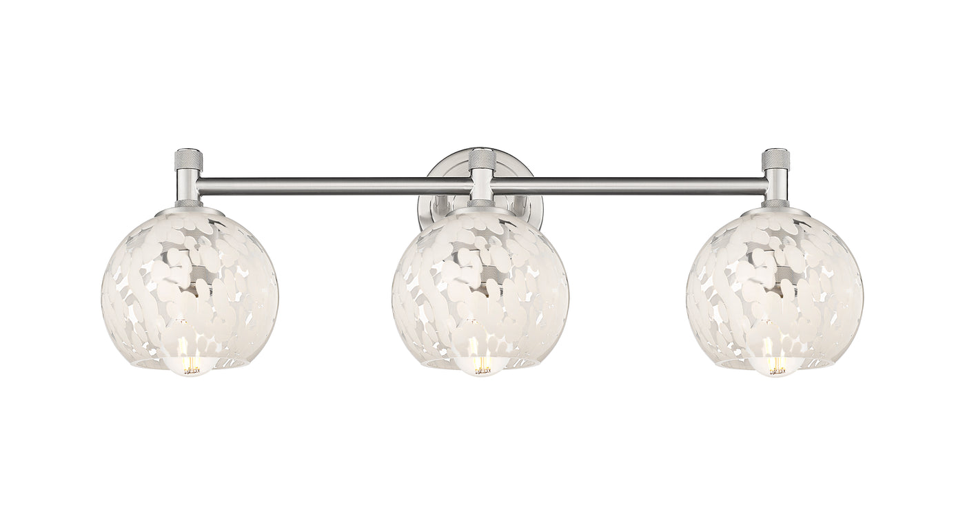 Downtown Urban Bath Vanity Light Brass Glass