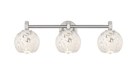 Downtown Urban Bath Vanity Light Brass Glass