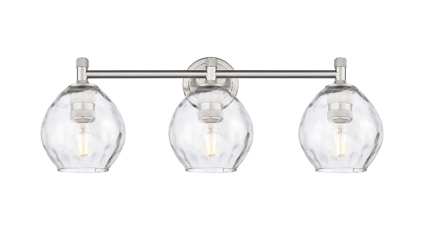 Downtown Urban Bath Vanity Light Brass Glass