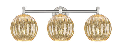 Downtown Urban Bath Vanity Light Glass Brass