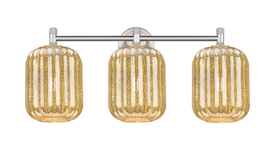 Downtown Urban Bath Vanity Light Steel Brass