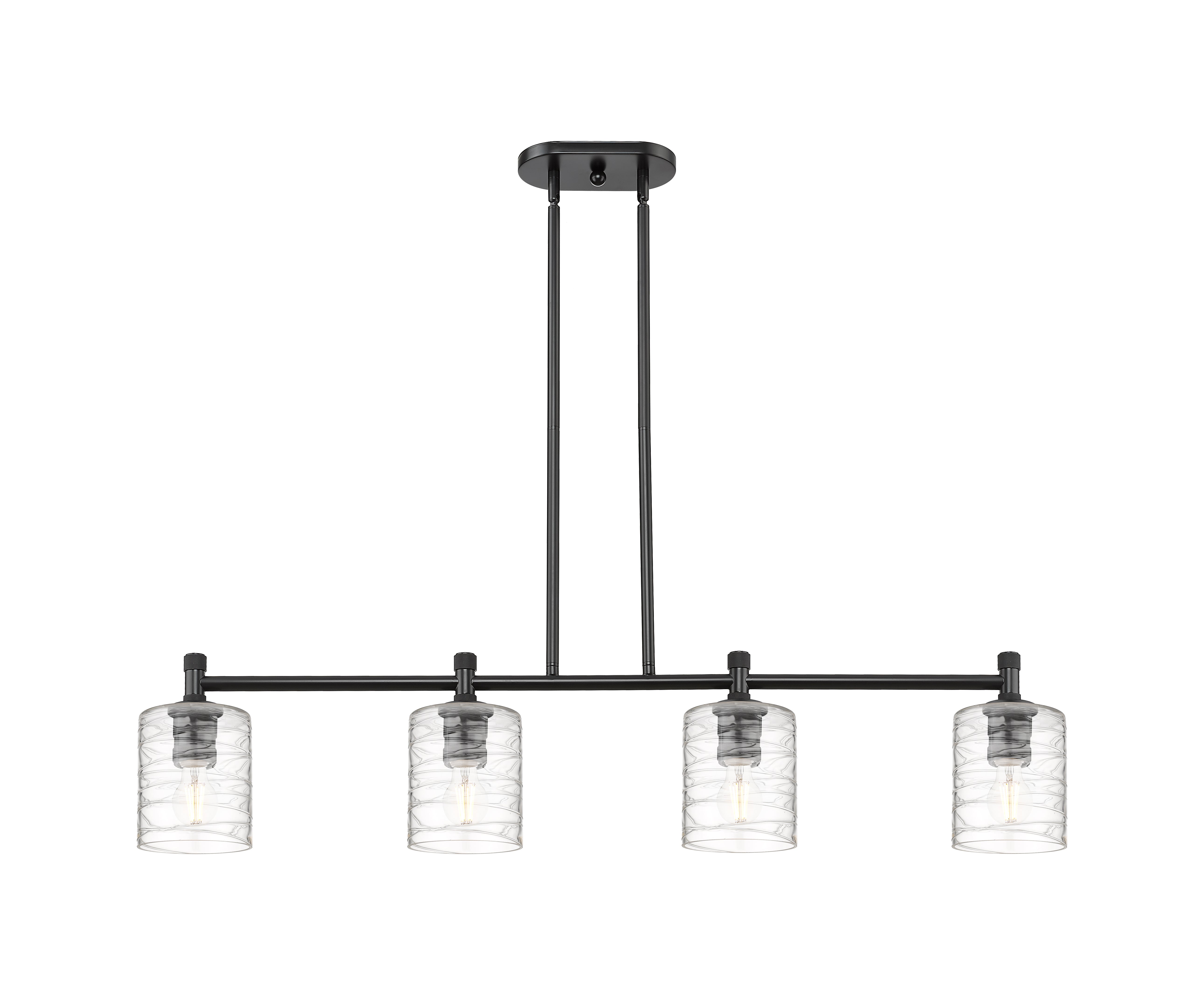 Downtown Urban Island Light Cast Brass
