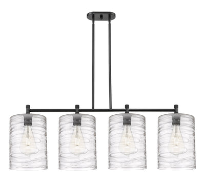 Downtown Urban Island Light Cast Brass