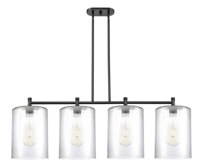 Downtown Urban Island Light Cast Brass Steel