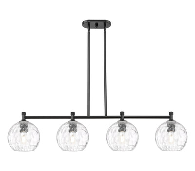 Downtown Urban Island Light Cast Brass